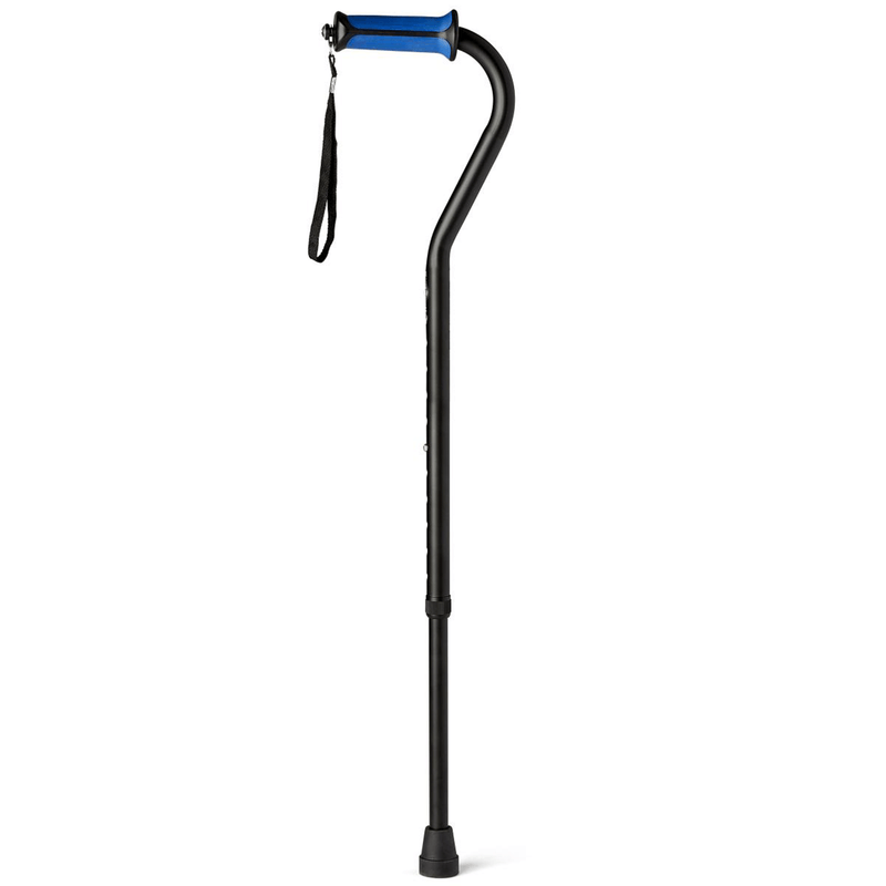 Medline Senior Care Comfort Grip Offset Cane