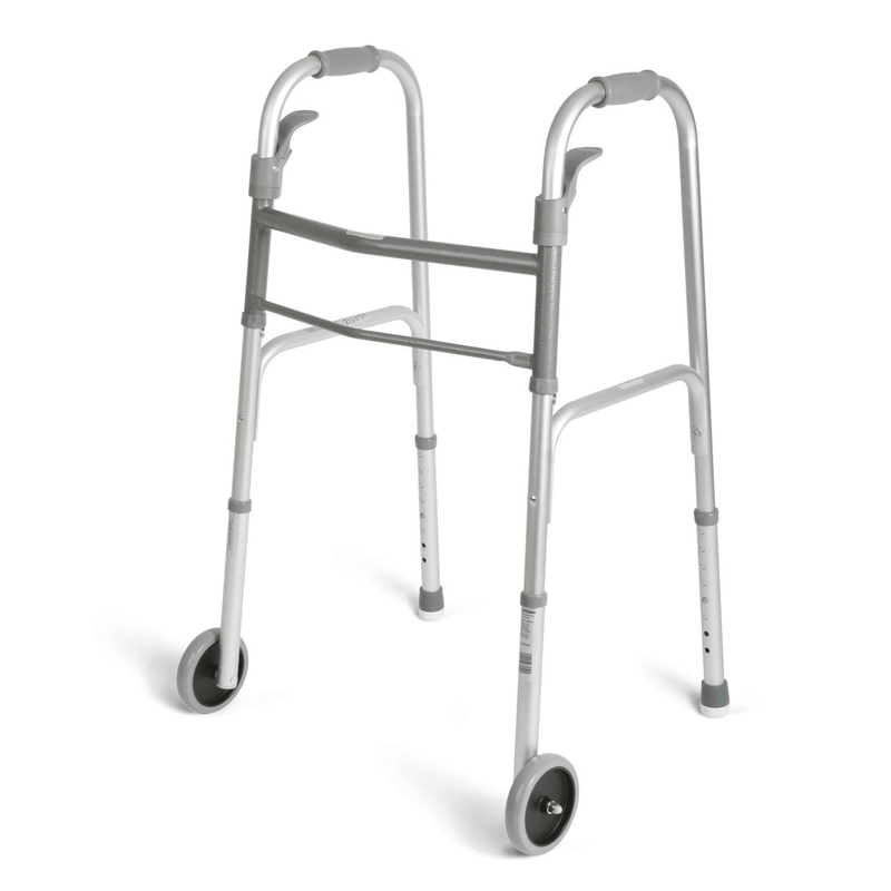 Medline Senior Care Paddle, Folding Walker