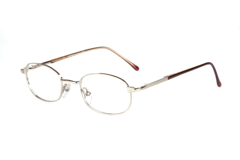 Visual Eyes Glasses ANT-SILVER / Frame Only / Clear Success 252a