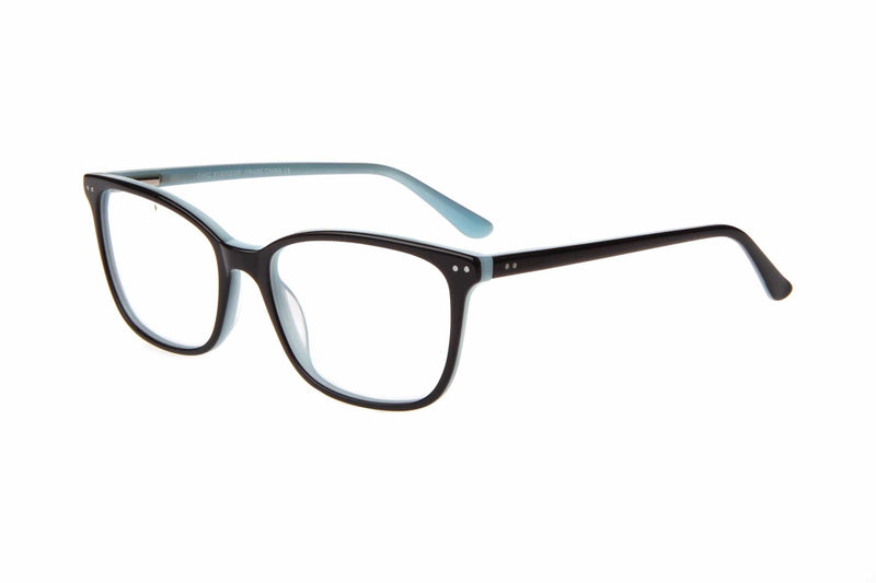 Visual Eyes Glasses BLACK/BLUE / Frame Only / Frame Only CHIC DEL BLACK/BLUE