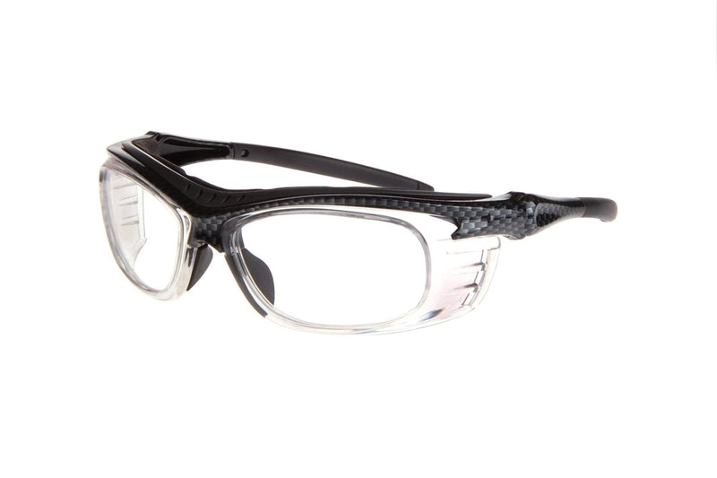 Visual Eyes Glasses BLACK CARBON / Frame Only / Clear Journeyman Slicker