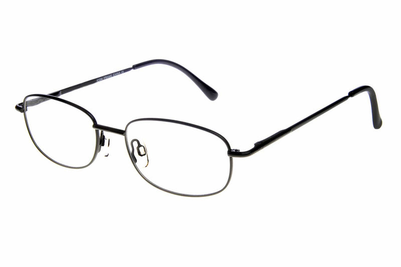 Visual Eyes Glasses BLACK / Frame Only / Clear Horizon Icon