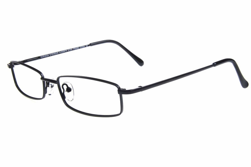 Visual Eyes Glasses BLACK / Frame Only / Clear Horizon Northstar