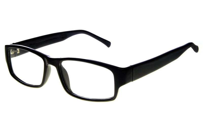 Visual Eyes Glasses BLACK / Frame Only / Clear Horizon Skipper