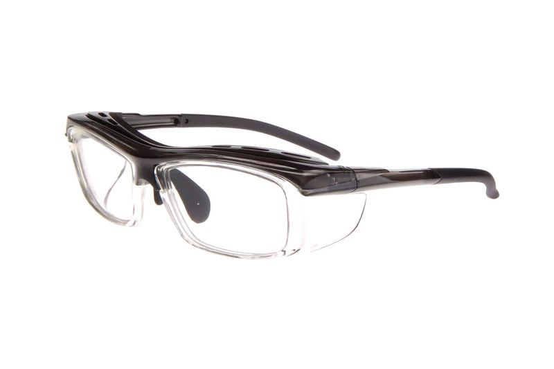 Visual Eyes Glasses BLACK / Frame Only / Clear Journeyman Chisel