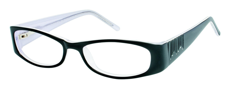 Visual Eyes Glasses BLACK / Frame Only / Clear Runway Couture 206