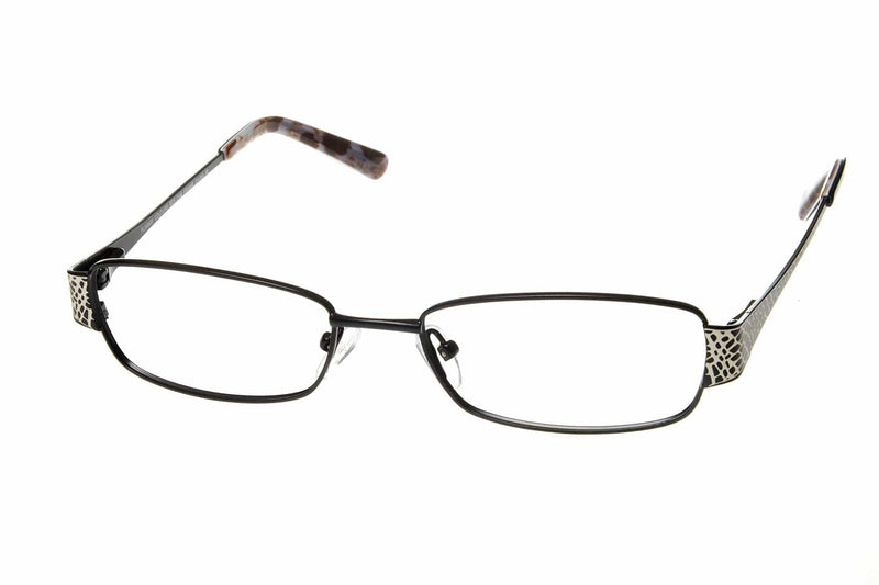 Visual Eyes Glasses BLACK / Frame Only / Clear Runway Couture 246