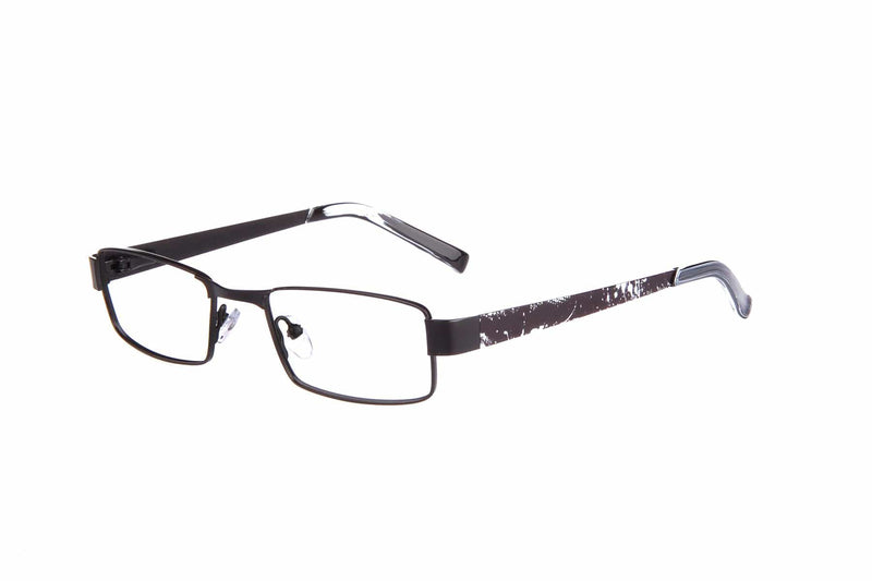 Visual Eyes Glasses BLACK / Frame Only / Clear Runway Tween 22