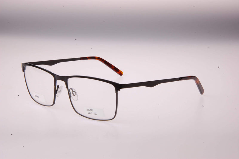 Visual Eyes Glasses BLACK / Frame Only / Clear Success 392