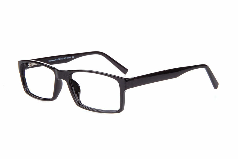 Visual Eyes Glasses BLACK / Frame Only / Clear Success 69