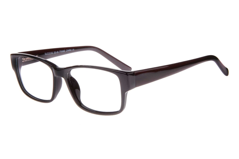 Visual Eyes Glasses BLACK / Frame Only / Clear Success 89