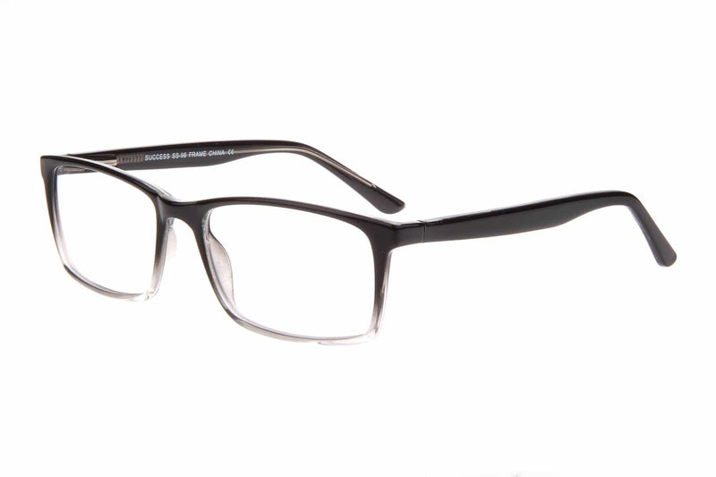 Visual Eyes Glasses BLACK / Frame Only / Clear Success 96