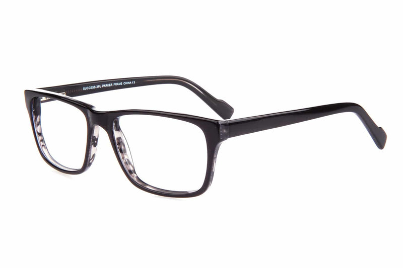 Visual Eyes Glasses BLACK / Frame Only / Clear Success Xpl Parker