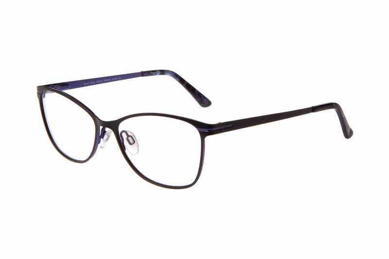 Visual Eyes Glasses BLACK / Frame Only / Clear Taylor Gayle