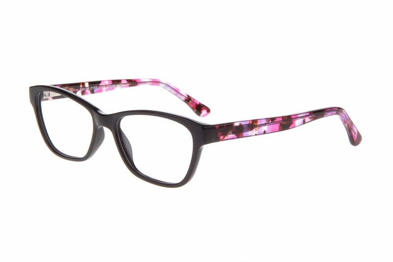 Visual Eyes Glasses BLACK / Frame Only / Clear Taylor Juice