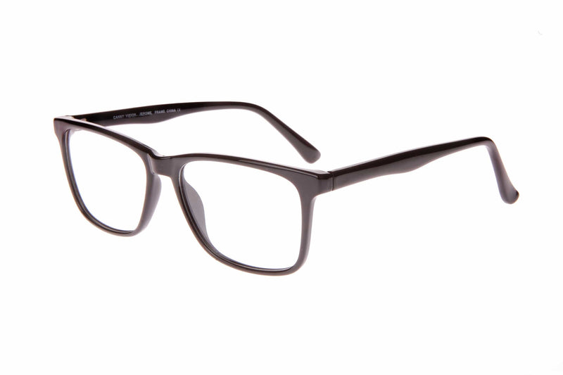 Visual Eyes Glasses BLACK / Frame Only / Frame Only CANNY VISION JEROME BLACK