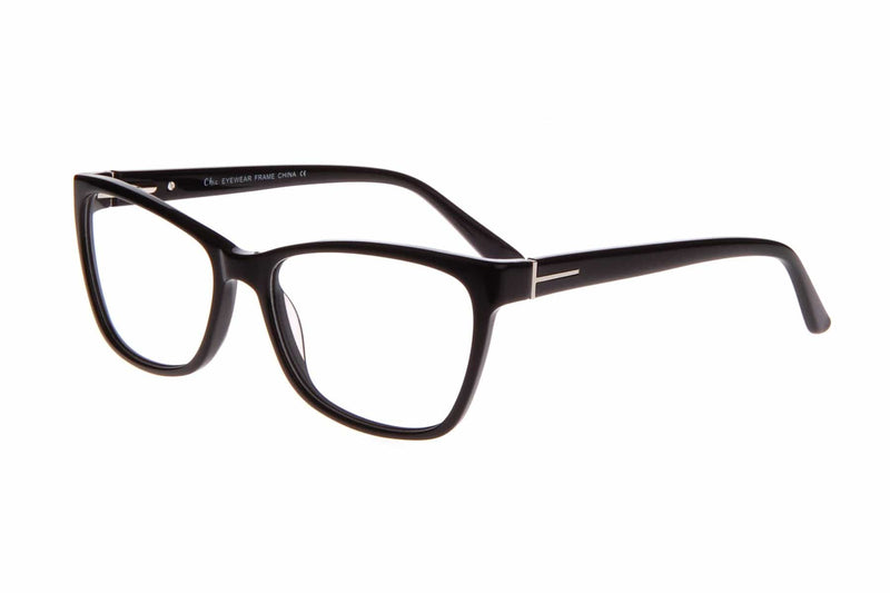 Visual Eyes Glasses BLACK / Frame Only / Frame Only CHIC CANDICE BLACK