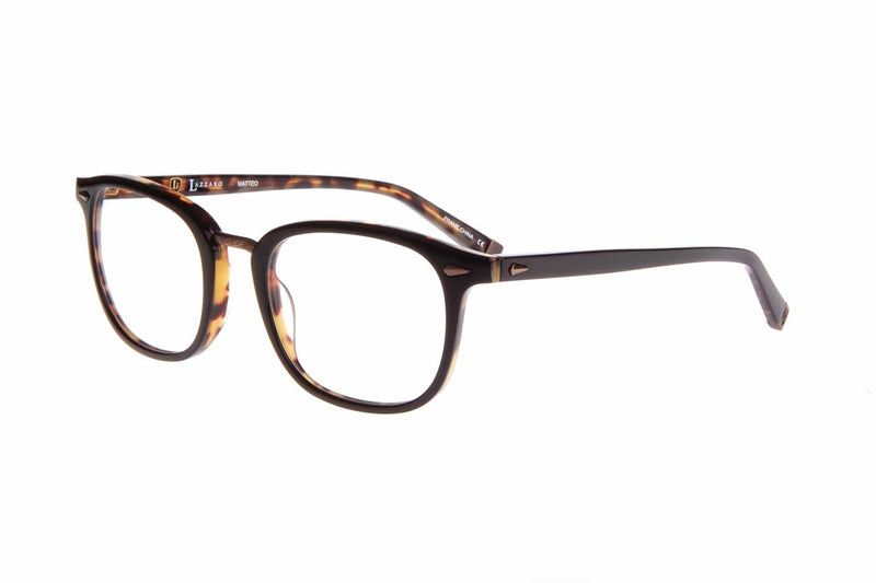 Visual Eyes Glasses BLACK-HAVANA / Frame Only / Clear Lazzaro Matteo