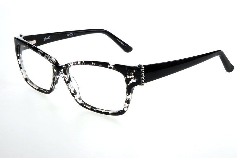 Visual Eyes Glasses BLACKLACE / Frame Only / Clear Gisselle Nicole