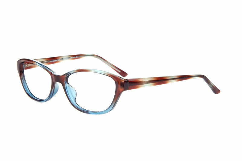 Visual Eyes Glasses BLUE-DEMI / Frame Only / Clear Success 71