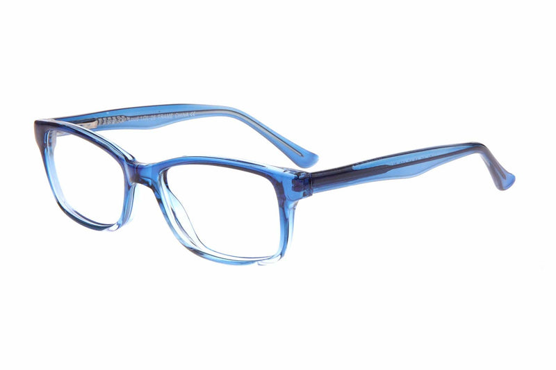 Visual Eyes Glasses BLUE-FADE / Frame Only / Clear Laugh Out Loud 26