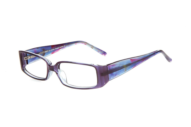 Visual Eyes Glasses BLUE / Frame Only / Clear Envy Diana