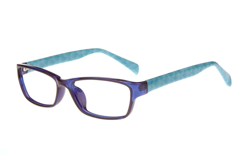 Visual Eyes Glasses BLUE / Frame Only / Clear Envy Trish