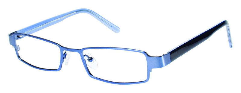 Visual Eyes Glasses BLUE / Frame Only / Clear Runway 103