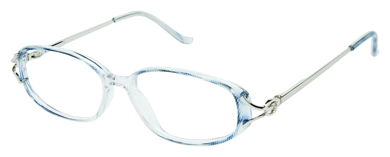 Visual Eyes Glasses BLUE / Frame Only / Clear Success 21