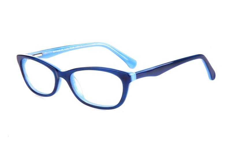 Visual Eyes Glasses BLUE / Frame Only / Clear Success Xpl Kacie