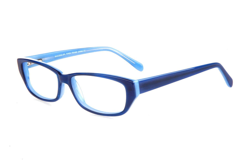 Visual Eyes Glasses BLUE / Frame Only / Clear Success Xpl Piper