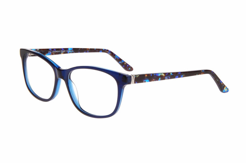 Visual Eyes Glasses BLUE / Frame Only / Frame Only CHIC MARA BLACK LACE