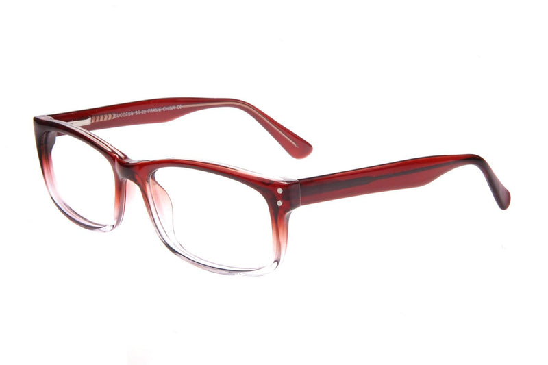 Visual Eyes Glasses BROWN-FADE / Frame Only / Clear Success 92