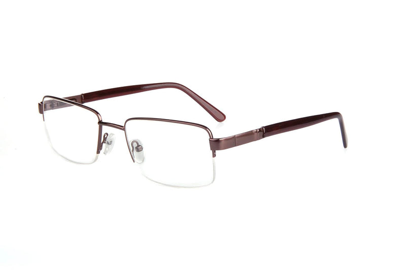 Visual Eyes Glasses BROWN / Frame Only / Clear HORIZON BEACON