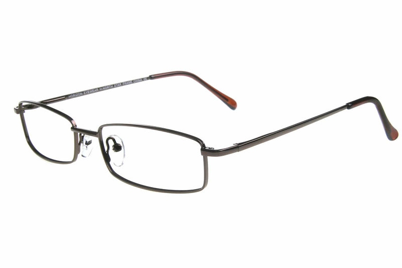 Visual Eyes Glasses BROWN / Frame Only / Clear Horizon Northstar