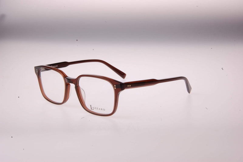 Visual Eyes Glasses BROWN / Frame Only / Clear Lazzaro Ramano