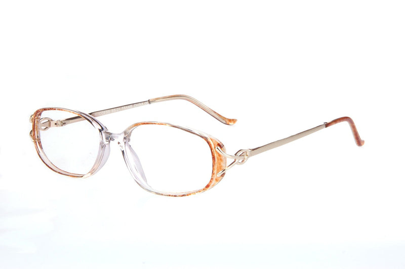 Visual Eyes Glasses BROWN / Frame Only / Clear Success 21