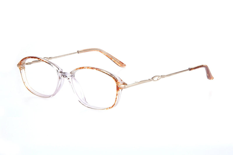 Visual Eyes Glasses BROWN / Frame Only / Clear Success 23