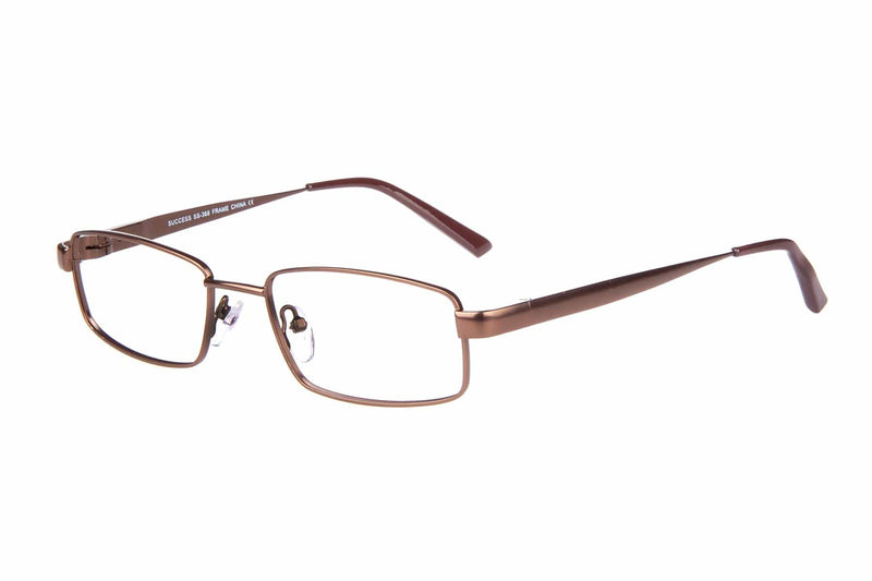 Visual Eyes Glasses BROWN / Frame Only / Clear Success 368