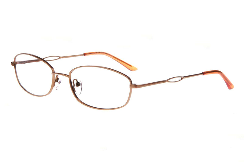 Visual Eyes Glasses BROWN / Frame Only / Clear Success 370