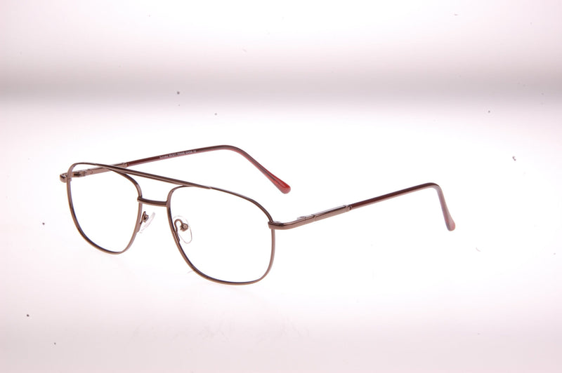 Visual Eyes Glasses BROWN / Frame Only / Clear Success 377