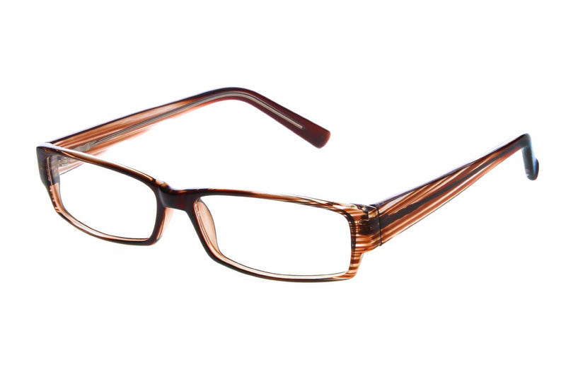 Visual Eyes Glasses BROWN / Frame Only / Clear Success 66