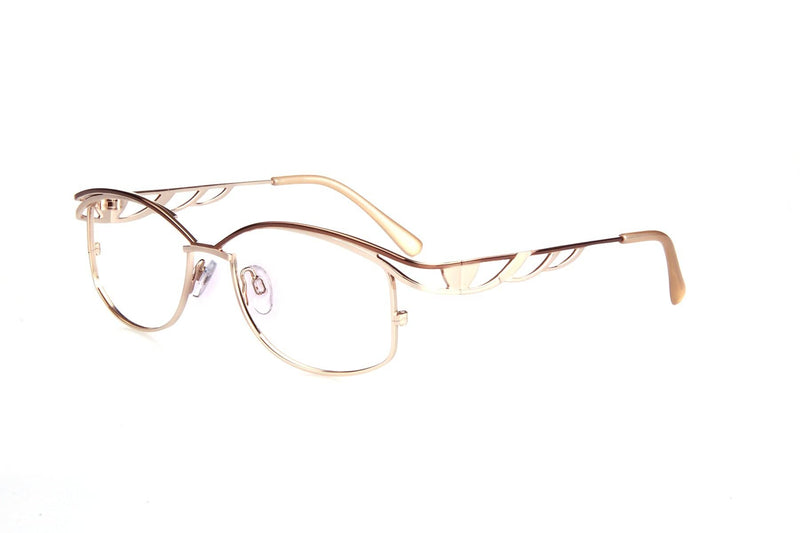 Visual Eyes Glasses Brown / Frame Only / Frame Only Blush Vision Harmony