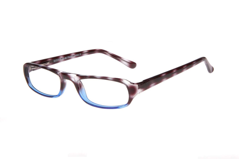 Visual Eyes Glasses DEMI-BLUE / Frame Only / Clear Success 98