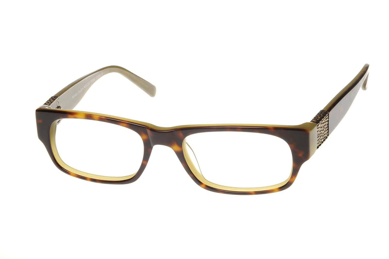 Visual Eyes Glasses DEMI-OLIVE / Frame Only / Clear Runway Couture 232