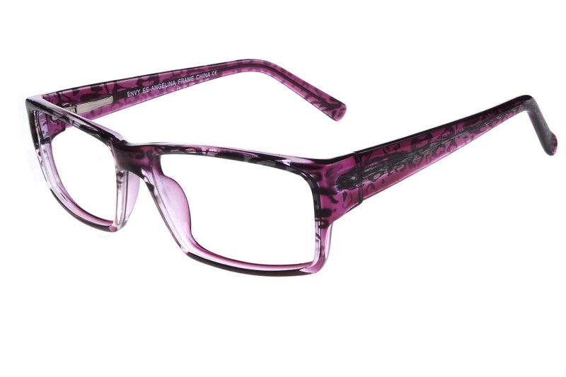 Visual Eyes Glasses GRAPE / Frame Only / Clear Envy Cougar