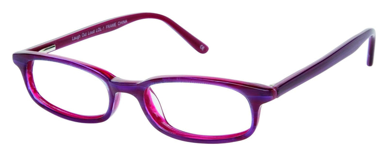 Visual Eyes Glasses GRAPE / Frame Only / Clear Laugh Out Loud 2