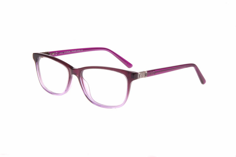 Visual Eyes Glasses GRAPE / Frame Only / Frame Only CHIC MOLLY BLACK