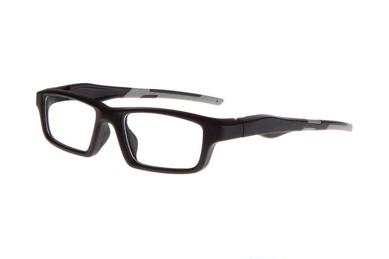 Visual Eyes Glasses GREY RUBBER / Frame Only / Clear Journeyman Rivet