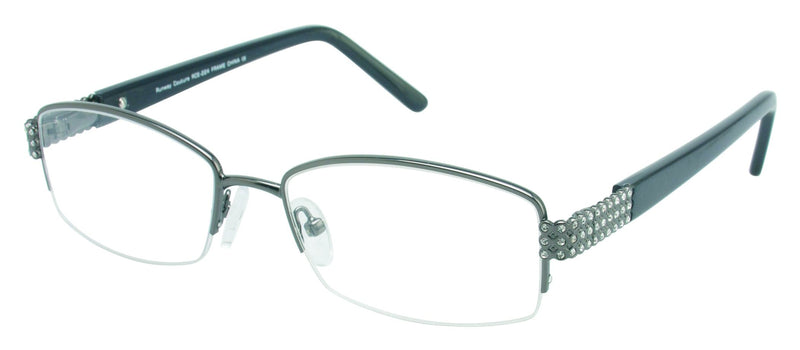 Visual Eyes Glasses GUN / Frame Only / Clear Runway Couture 224